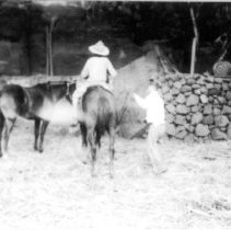 Two cowboys on Kaho'olawe