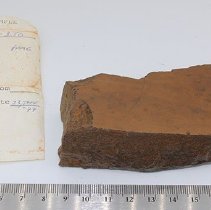 Polished fragment with artifact slip