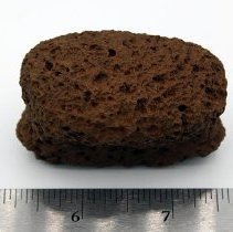 Top view of bread loaf sinker