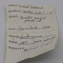 Artifact slip for possible awl