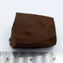 Close up of adze fragment