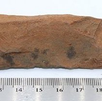 Profile of reversed subtriangular adze preform