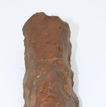 Lengthwise view of adze preforrm