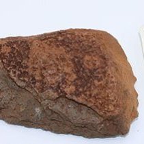 Adze preform #5 with artifact slip