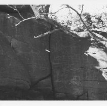 Petroglyphs at Site 121 Feature G