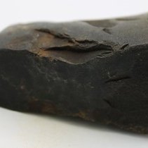 Profile of basalt adze fragment