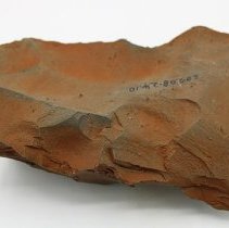 Adze blank with visible alternate id number