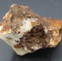 Closeup of quartzite core