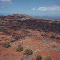 Aerial view of the Pu'u 'O Moa'ula Iki area
