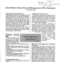 Notated DKOMP Synopsis_Nov 1996_pg 1