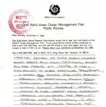 DKOMP Comments_Starbrick_12/09/1996 pg 1