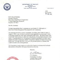 DKOMP letter from Petrea 03/05/1997