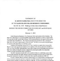 KIRC Testimony re: HB2110 (2002)