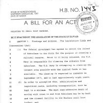 First page of HB No. 1443 (1997)