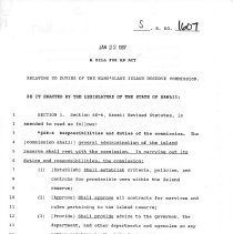 First page of SB 1607 (1997)