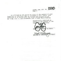 Second page of SCR #1558