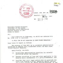 First page of SCR No. 1558