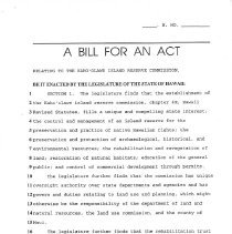 First page of bill for attorney