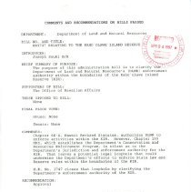 Comments & Recomm on HB1747