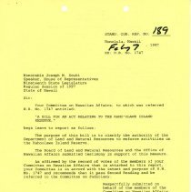 SCR #189 dated 2/7/1997