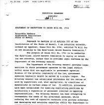 First page of statement of objections HB 3724