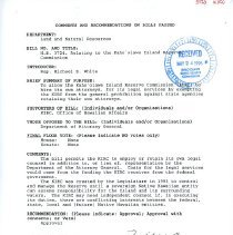 Comments & Recommendations HB3724