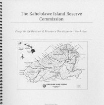 Cover of KIRC Program Eval & Resource Development Workshop