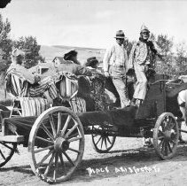 Black Aristocrats FSM (on wagon wheel)