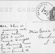 F. H. Towne. Jeweler and Optician. Okanogan, Wash.