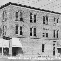 Schaller Block.  Okanogan, Wash. Frank Matsura Photo.