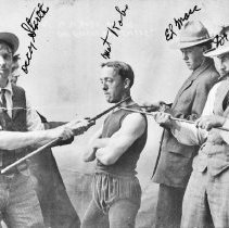 Prof. M.A. Kobe doing "The Gillet and Twist"