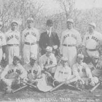 Okanogan Baseball Team. Frank Matsura Photo.