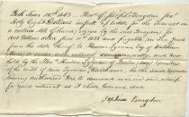 Sophia Bragdon Receipts