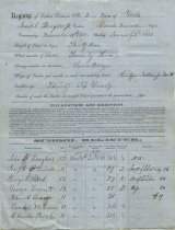 List of Students School District No. 3 1850-1851