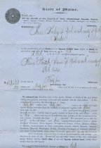 Judgment Execution of Francis Plaisted