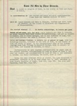 Deeds of Bragdon Land on Lindsay Road