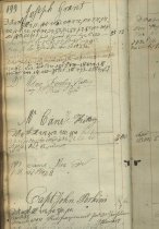 Ledger of Dr. Josiah Gilman