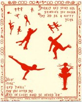 Christmas card to E. Perkins from Helen