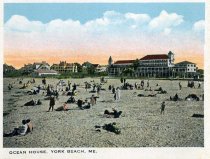 Souvenir Postcard Folder of York Beach, ME