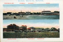 Souvenir Postcard Folder of York Beach, ME