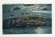 Souvenir Postcard Folder of York Beach, ME