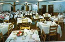 The Dining room at the Cliff House. Bald Head Cliff, Cape Neddick, ME