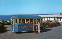 Trackless Trolley Transportation at The Cliff House on Bald Head Cliff, Cape Neddick, ME
