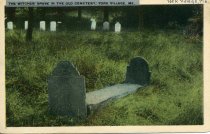 Witch's Grave, Old Burying Ground, York, ME