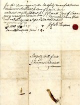 Bill of Sale of Sloop 'Ranger' from Josiah Simpson to Ebenezer Blaisdell