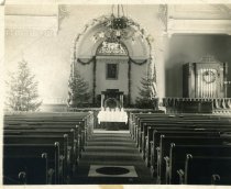 First Parish Church, interior