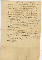 Acknowledgement of Deed of land from Dummer Blaisdell to James Blaisdell