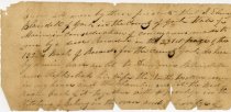Lease from Ebenezer Blaisdell to Dummer Blaisdell and Hepzibah Blaisdell, fragment