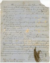 Copy of will of James Blaisdell