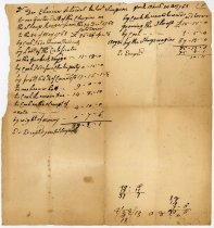 Cash Receipt for Sloop Ranger